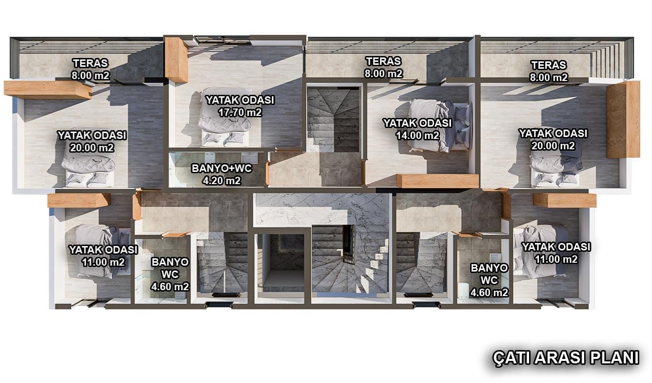 FETHİYE PATLANGIÇ HIDIRLIK'ta SAHİBİNDEN SATILIK DAİRELER - 5